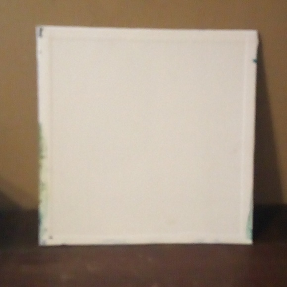 HOST PICK! Adorable Hand Painted  Piggy In A Bucket Of Water Painting 10"X10" - Picture 4 of 7